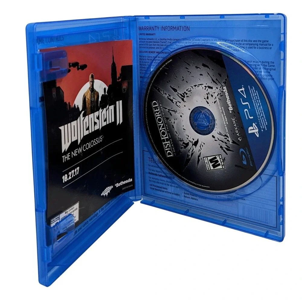 2017 Bethesda Dishonored: Death of the Outsider PS4 Playstation 4 - Pre-Owned